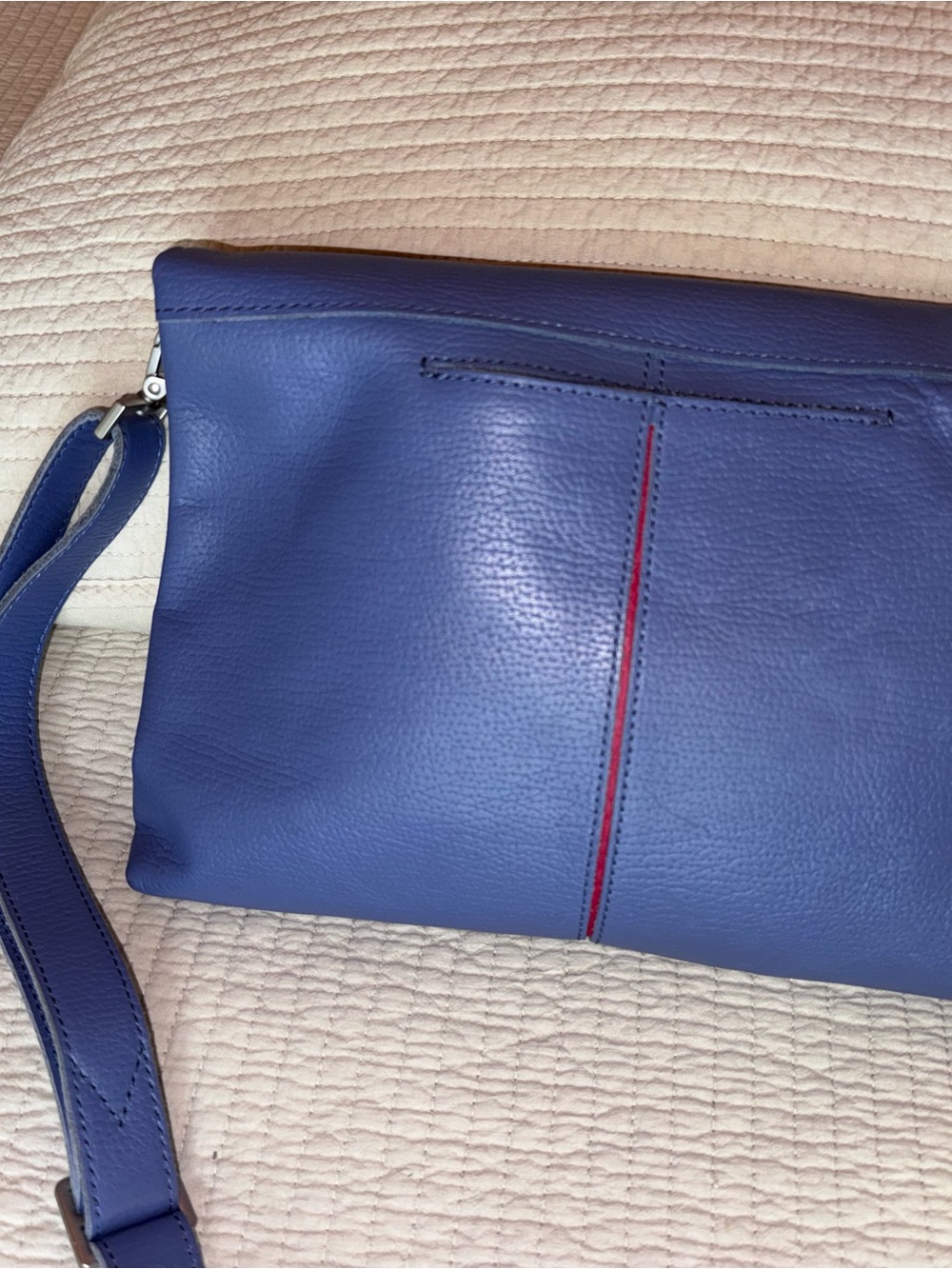 Hammitt Periwinkle Blue Leather Crossbody - Picture 9 of 9